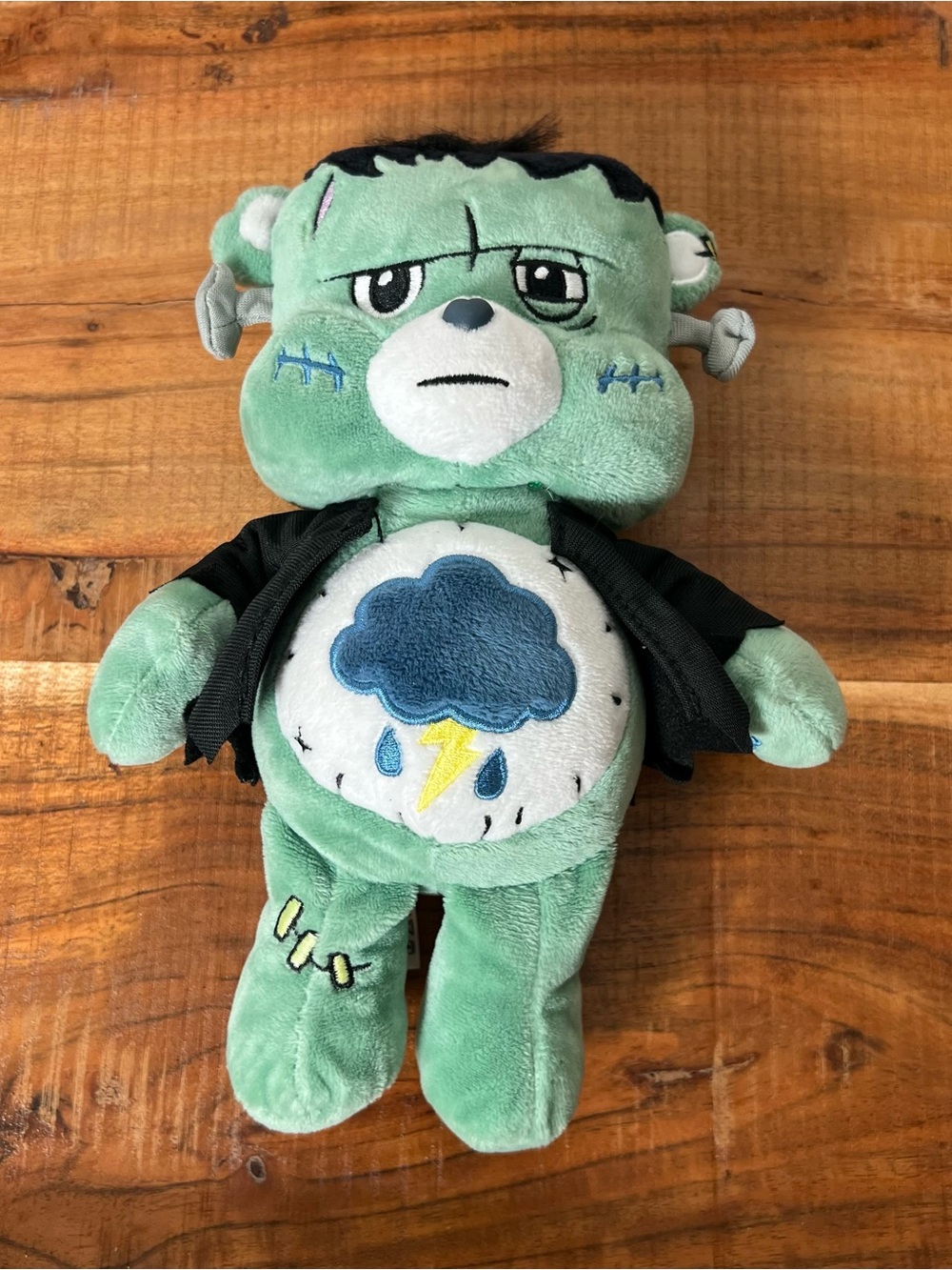 Grumpy Frankenstein Care Bear x Universal Monsters official licensed plush